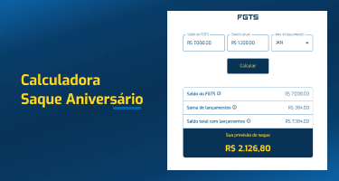 Calculadora Saque Aniversário